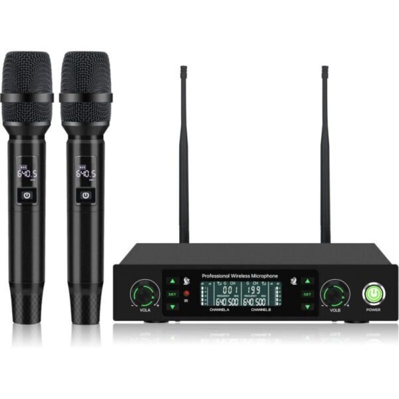 Long-Range Wireless Microphone System with 40H Playtime