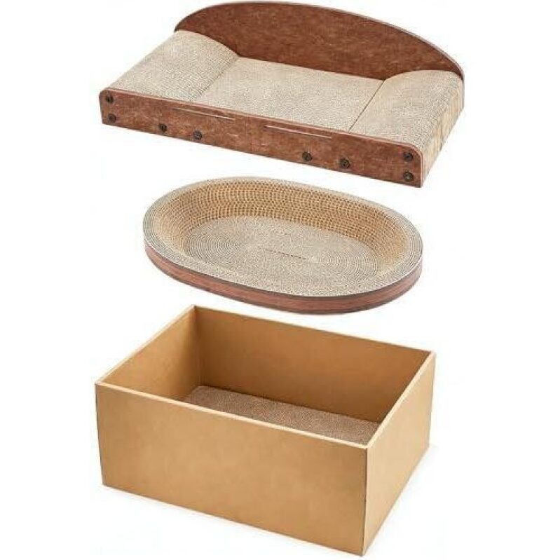 Affordable Avont Cat Scratching Set - Ideal for Feline Comfort