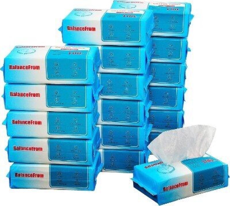 Bulk Pack of 18 BalanceFrom Cotton Tissues