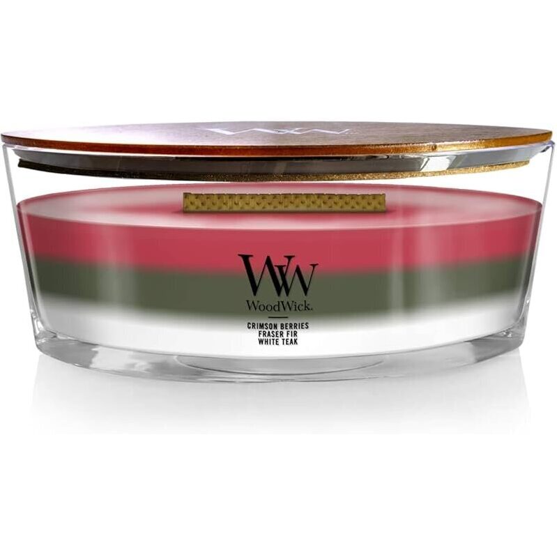 WoodWick Winter Garland Trilogy Holiday Candle - 16oz