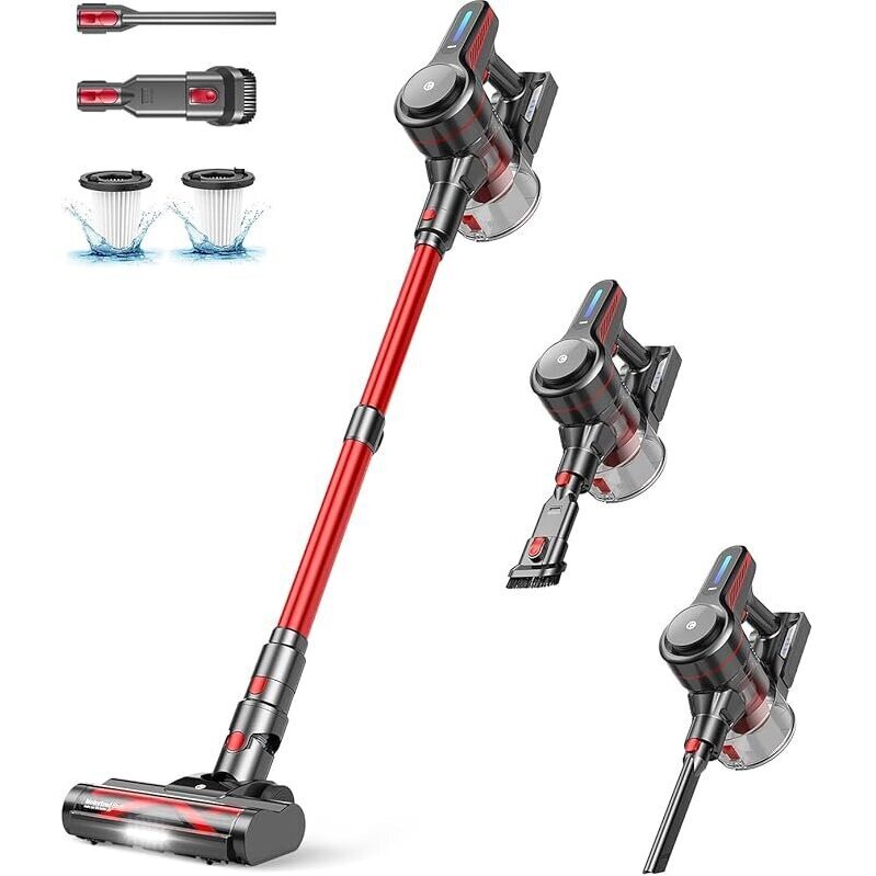 CHEBIO A16 6-in-1 Lightweight Cordless Vacuum Cleaner - Ultimate Cleaning Power