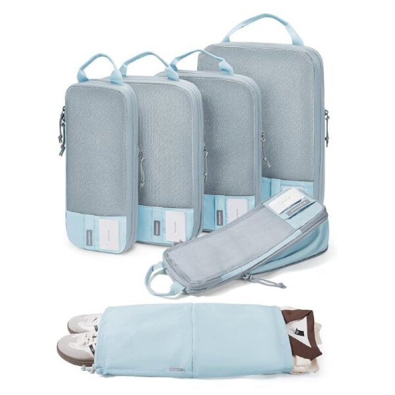 Prime Members: Grab Bagsmart Compression Packing Cubes 6-Pack for $27
