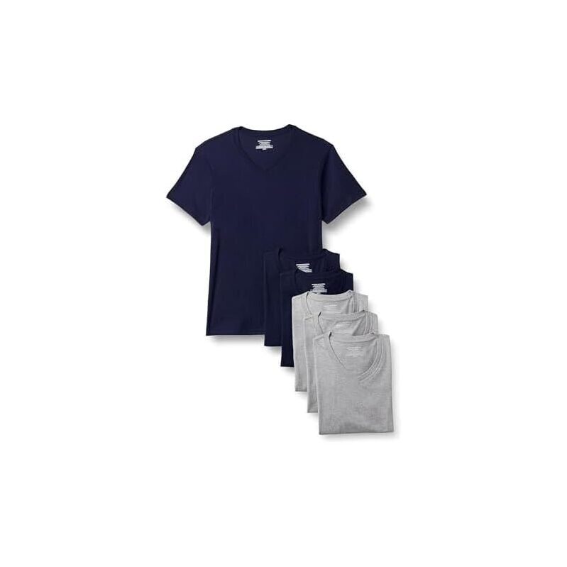 6-Pack Amazon Essentials Men's Breathable Cotton Undershirts - Great Value