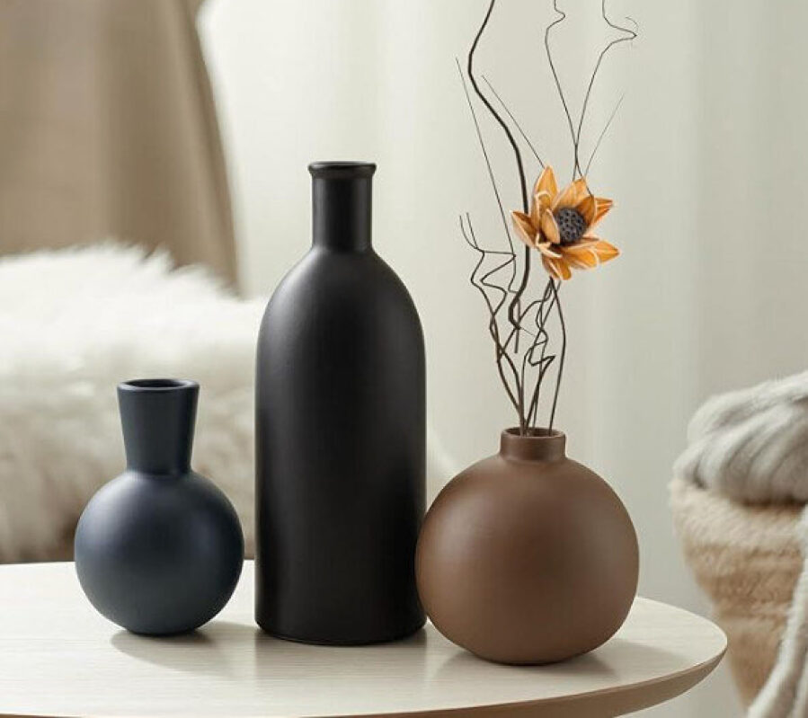 Prime Exclusive: 3-Piece Set Bohemian Ceramic Vases - Prime Shipping