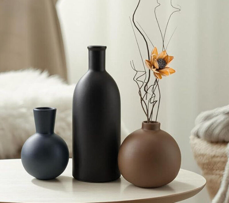 Prime Exclusive: 3-Piece Set Bohemian Ceramic Vases - Prime Shipping
