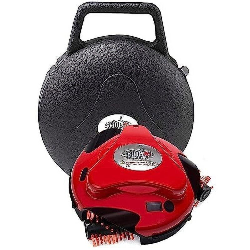 Automatic Grill Cleaning Robot with 3 Brushes - Effortless Grill Maintenance