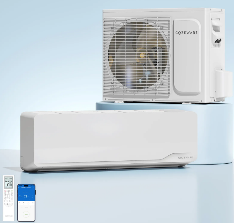 COZEWARE Enduring Series 12000 BTU 20 SEER2 Mini Split Air Conditioner (230V)