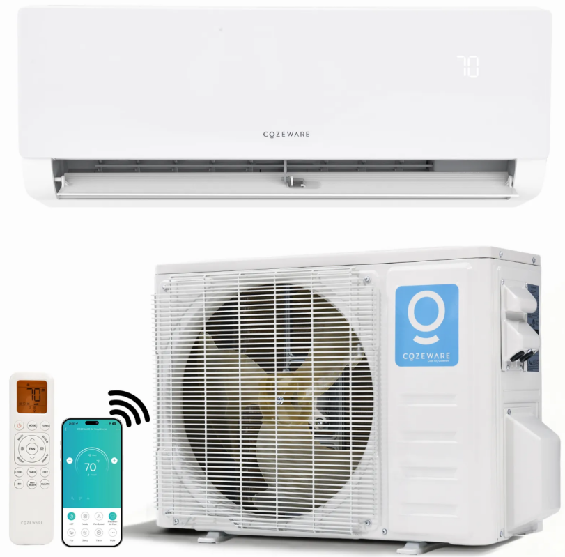 COZEWARE E-Save Series 18000 BTU 20 SEER2 Mini Split Air Conditioner (230V)