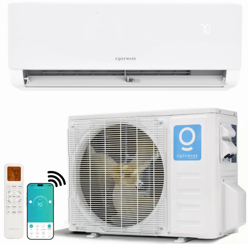 COZEWARE E-Save Series 18000 BTU 20 SEER2 Mini Split Air Conditioner (230V)