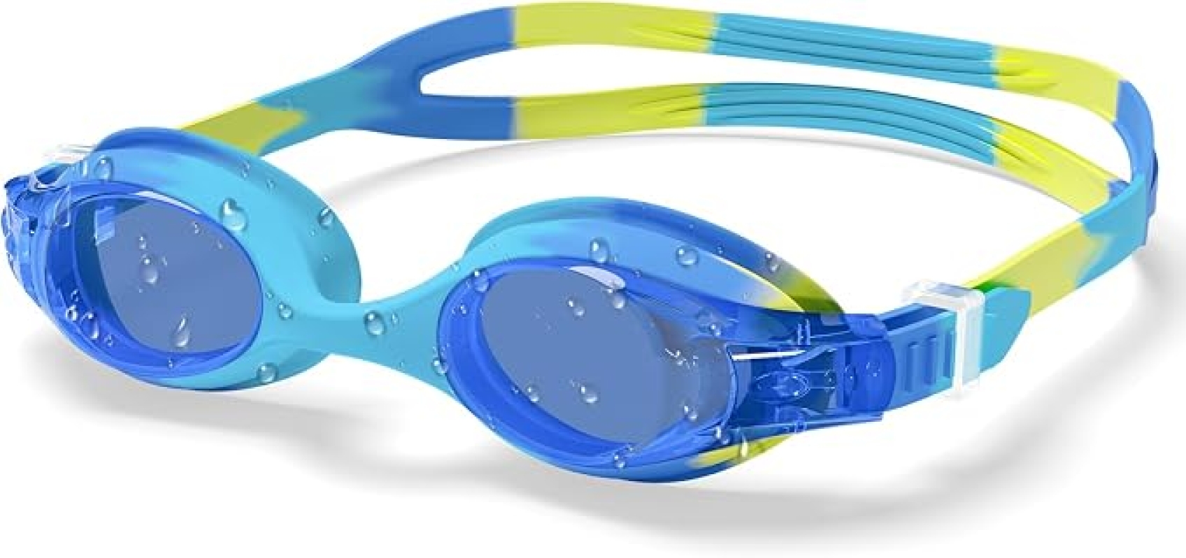 Aegend Kids Swim Goggles for Toddlers 3-8 with Anti-Fog and No-Hair-Pull Strap