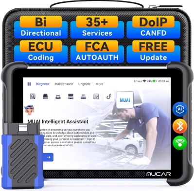 MUCAR 892BT AI-Assisted Bidirectional OBD2 Scan Tool with ECU Coding (8