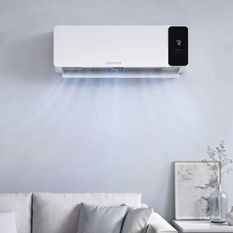 COZEWARE Visio Series 9000 BTU 18 SEER2 Ductless Mini Split AC with Heat Pump, 115V – Quiet 28 dB Operation, 450 Sq Ft Coverage, R32 Refrigerant