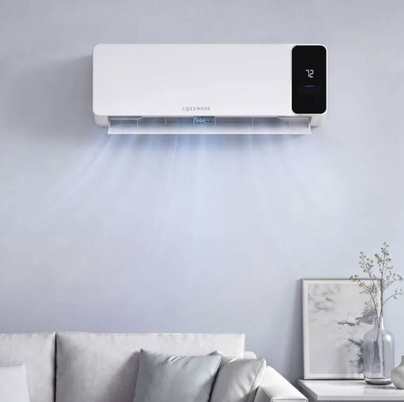 COZEWARE Visio Series 9000 BTU 18 SEER2 Ductless Mini Split AC with Heat Pump, 115V – Quiet 28 dB Operation, 450 Sq Ft Coverage, R32 Refrigerant