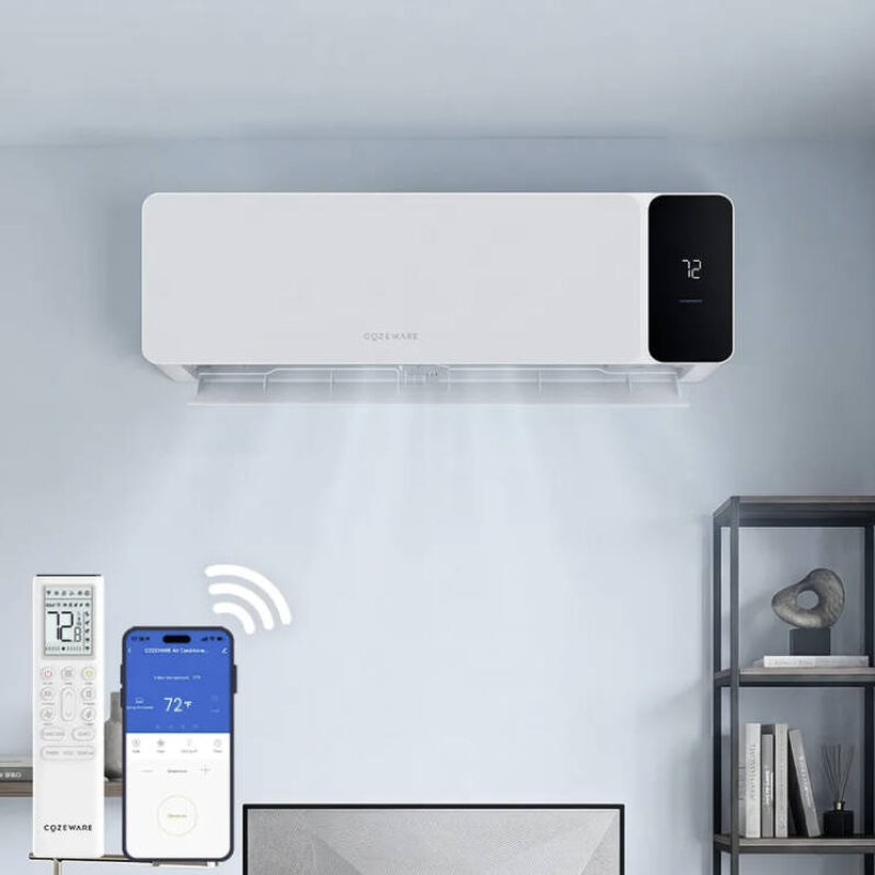 COZEWARE Visio Series 18000 BTU 20 SEER2 Ductless Mini Split AC with Heat Pump, 230V – 4D Airflow, 1250 Sq Ft Coverage, WiFi & Voice Control, R32 Refrigerant