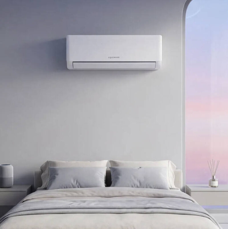 COZEWARE E-Save Series 12000 BTU 20 SEER2 Mini Split Air Conditioner with AI Chip, 115V – AI-Optimized ECO, 28 dB Near-Silent, Extreme Temperature Range