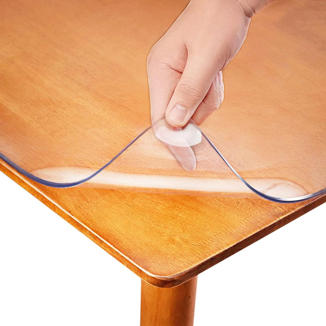 Clear Desk Protector 1.5mm Thick | 14x48 PVC Table Cover Pad - CP Deals