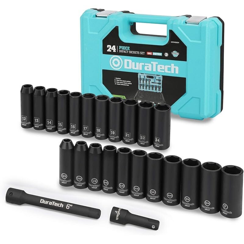 DuraTech Socket Set - Impact Tools & Hard Case - CP Deals